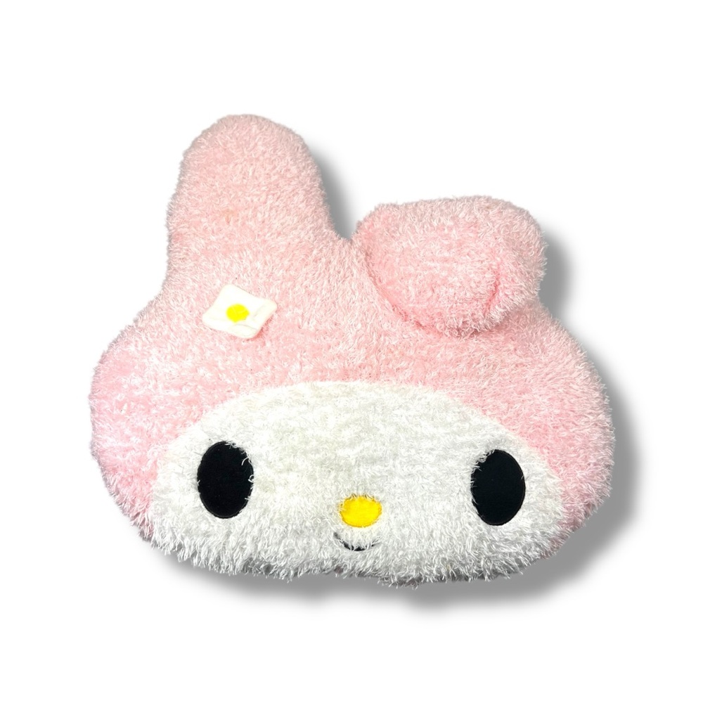 Sanrio My Melody Face Plush Pillow 17” Oversized  Giant Cushion Hello Kitty Jap